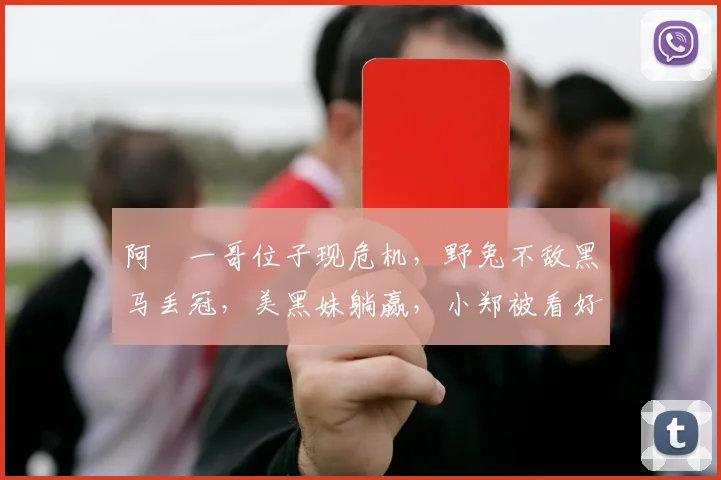 阿昺一哥位子现危机，野兔不敌黑马丢冠，美黑妹躺赢，小郑被看好